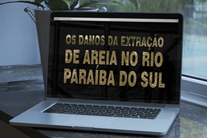 Extração de areia no Paraíba do Sul é tema de documentario