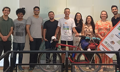 Geógrafo irá pedalar 3,5 mil km do Rio até a COP30